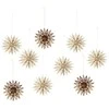 BLOOMINGVILLE žvaigždės formos ornamentas, natūralus, FSC® mišinys, popierius