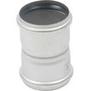 BLÜCHER dvigubas kištukas 75 mm nerūdijančio plieno