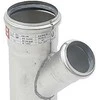 „Blücher“ didelis vamzdis 45° 75–50 mm – apvalus, rūgštims atsparus RF Europipe