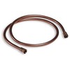 Blue Label Mėlynas LABEL dušo žarna 1/2" x 1/2" 1500 mm - šlifuoto bronzos spalvos