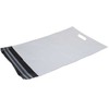 Stickn Forsendelsespose propac, 400 x 600 mm, hvid med hank, pakke a 100 stk.