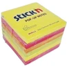 Stick N Find Lipnių lapelių užrašai Z-Notes 6 blokai 76x76 mm 100 lapelių asorti neoninės spalvos