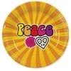 Boland Party Partners B.V. Popierinės „Peace“ lėkštės, 8 vnt.