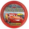 Globos Europe Bv PROCOS Popierinės lėkštės Cars 3, 23cm, 8 vnt (be plastiko)