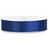Party Deco Juostelė satino 12mm/25m tamsiai mėlyna