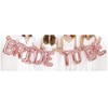 Party Deco Foliniai balionai "BRIDE TO BE" rausvi 340*35cm