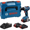 Bosch GSR 18V-65 Professional, Pistol grip drill, Key, Juodas, Mėlyna, 2100 RPM, 550 RPM, 2100 RPM
