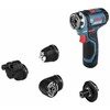 Suktuvas-gręžtuvas Bosch GSR 12V-35 FC; 12 V; 2x3,0 Ah akum.