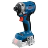 Bosch GDR 18V-215, Pistol grip drill, Key, Juodas, Mėlyna, 2100 RPM, 2100 RPM, 3300 RPM - be akumuliatoriaus ir kroviklio