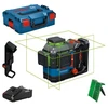 Bosch GLL 18V-120-33 CG linijinis lazerinis nivelyras 3x360° + ProCORE18V 4.0Ah baterija + L-BOXX