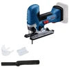 Bosch GST 18V-125 S PROFESSIONAL, cilindrinė rankena, juoda, mėlyna, raudona, 90°, bešepetėlinis, 3500 aps./min., 12,5 cm - SOLO