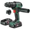 Suktuvas - gręžtuvas Bosch AdvancedImpact 18V-80 QuickSnap 2 x akumulator 2.5 Ah (06039E2102)