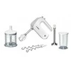 Plakiklis Bosch MFQ4080, Hand mixer, Sidabrinis, Baltas, 1.4 m, Mygtukai, 500 W, 220 - 240 V