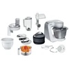 Bosch MUM58258, 3.9 L, Baltas, Mygtukai, CE, Eurázsiai, Ukraine, VDE, Nerūdijantis plienas, Plastic