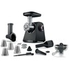 Mėsmalė Bosch Serie 4 MFWS450B, 500 W, Juodas, 2.5kg/min, 1 m, Juodas, Plastic