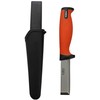 BOXER Boxer® stemmejernskniv med skede - rustfri