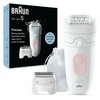 Braun Silk-épil 5 5-030, Rožinė, Baltas, 28 tweezers, MicroGrip, 0.5 mm, Baterija, Built-in battery