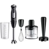 Braun MultiQuick 5 Pro, Immersion plakiklis, 0.6 L, 1.2 m, 1000 W, Juodas, Sidabrinis
