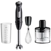Braun MultiQuick 5 Pro MQ 55236 M, Panardinamasis blenderis, 0.6 L, 1.2 m, 1000 W, juodas