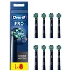 Dantų šepetėlis Braun Oral-B CBF-4 iO Ultimate Clean replacement brush galvutės, 4-pack, juodas