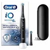 Braun Oral-B iO 6, Suaugusiesiems, Vibruojantis dantų šepetėlis, Kasdienė priežiūra, Gilus valymas, Dantenų priežiūra, Jautrus, Balinimas, Juoda, 2 min., Juoda