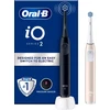 Braun Oral-B iO Series 2, Adult, Vibrating dantų šepetėlis, Daily care, Jautrus, Super sensitive, Juodas, Rožinė, 2 min, Round