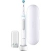 Braun „Oral-B iO Series 4 Quite“, Suaugusiems, Besisukantis dantų šepetėlis, Kasdienė priežiūra, Jautrus, Super jautrus, Balta, Balta, Apvalus