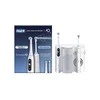 Braun Oral-B Elektrinis dantų šepetėlis | iO6 &amp; OxyJet | Įkraunamas | Suaugusiems | Šepetėlių skaičius galvutės įeina 2 | Number of teeth brushing modes 5 | Baltas