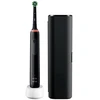 Braun „Oral-B Pro 3 3500“, Suaugusiems, Besisukantis dantų šepetėlis, Kasdienė priežiūra, Jautrus, Balinimas, Juoda, 2 min., 4 x 30 sek., Juoda