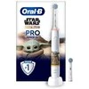 Braun Oral-B PRO Junior Star Wars, Vaikams, Besisukantis dantų šepetėlis, Kasdienė priežiūra, Poliravimas, Jautrus, Įvairių spalvų, Balta, 4 x 30 sek., Minkštas