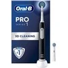 Braun Oral-B Pro Series 1, Adult, Oscillating dantų šepetėlis, Juodas, Baltas, 2 min, Juodas, Round