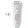 Braun Silk-epil 5-000, Rožinė, 28 tweezers, MicroGrip, 0.5 mm, Baterija, 40 min