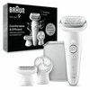 Braun Silk-épil 9 9-061 40 pincetai Sidabras, Balta