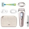 Braun Silk-expert Pro PL7249 intensyvios pulsinės šviesos (IPL) plaukų šalinimo prietaisas, auksinis, baltas