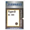Reiner Numeravimo mašinos pakaitinis bakelis, 2 dydis, juodas, 2 tipas, tinka numeravimo mašinai B6 (0856)