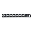 Brennenstuhl 1153380318, 9 kintamosios srovės lizdai (-ų), 16 A, Juoda, Pilka, 2,5 m