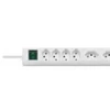 Brennenstuhl 1159462626, 2 m, J tipo, baltas, 6 kintamosios srovės lizdai, 2300 W, 10 A