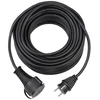 Brennenstuhl 1169900 - 25 m - 1 AC outlet(s) - IP44 - Juodas - Juodas