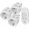 Brennenstuhl Comfort-Line nuotolinio valdymo lizdų rinkinys Mini 3+1