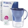 Brita Marella, rankinis vandens filtras, 2,4 L, mėlyna, permatomas