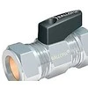 Broen Ballofix 15x15 mm su rankena - Spaustukas, modelis t.cu ir Pex
