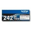 Brother TN-242BKTWIN TONER F. DCP9017CD - /72CDW/MFC-9142CDN/9332CDW/42CDW