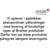 BROTHER TZE-R334 satininė juostelė - auksinis tekstas ant juodos juostelės, 12 mm