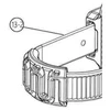 BUZZRACK pakabinimo juosta 311 mm