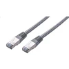 C-TECH kabelis patchcord Cat5e, FTP, pilkas, 15m