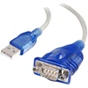 Šakotuvas C2G kabelis / USB į DB9 kištuką ir nuoseklųjį adapteris
