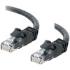 C2G Patchcord Cat.6, U/UTP, juoda, 0.5m (83405)