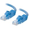 C2G Patchcord Cat.6, U/UTP, mėlyna, 1m (83386)