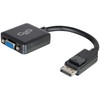 Adapteris AV C2G C2G 8in DisplayPort to VGA Adapteris - DP to VGA Adapteris Converter - Juodas - M/F - DisplayPort-Kabelis - DisplayPort (M) zu HD-15 (VGA) (W) - 20.32 cm - eingerastet - Juodas