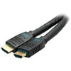 C2G 25 pėdų (7,6 m) „Performance“ serijos itin lankstus aktyvus didelės spartos HDMI® kabelis – 4K 60 Hz, montuojamas į sieną, CMG (FT4) įvertinimas, 7,62 m, HDMI A tipo (standartinis), HDMI A tipo (standartinis), 3D, 18 Gbit/s, juodas